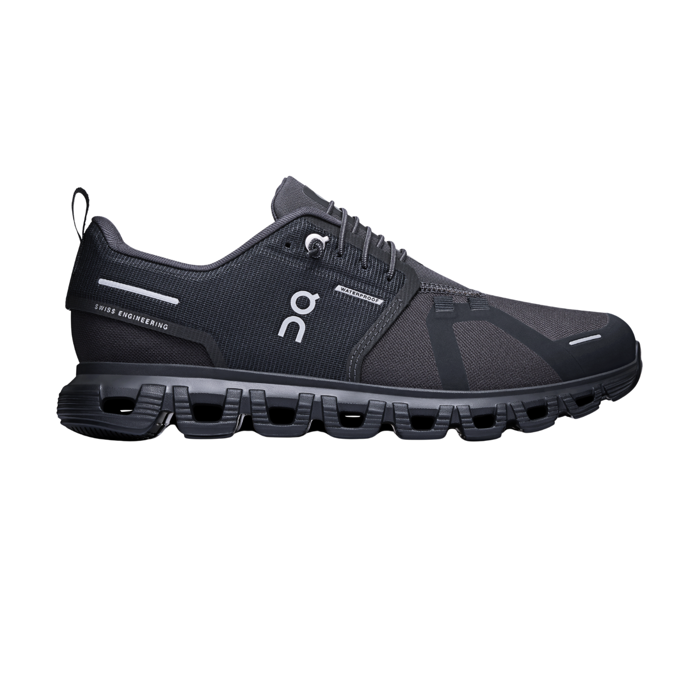 On Cloud 6 Waterproof Running Shoes Women - Black/Black Black Black Running Shoes On Running