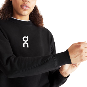 On Club Crew Women - Black Clothing On Running