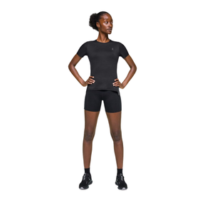 On Performance-T 3 Women - Black/Eclipse Clothing On Running