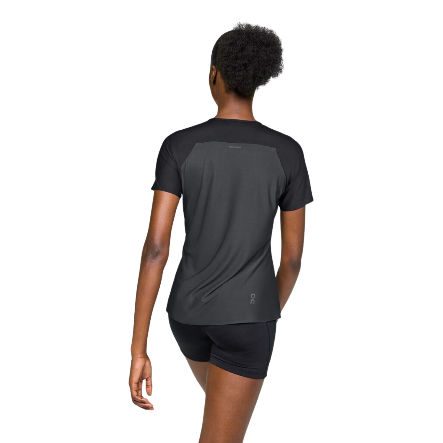 On Performance-T 3 Women - Black/Eclipse Clothing On Running