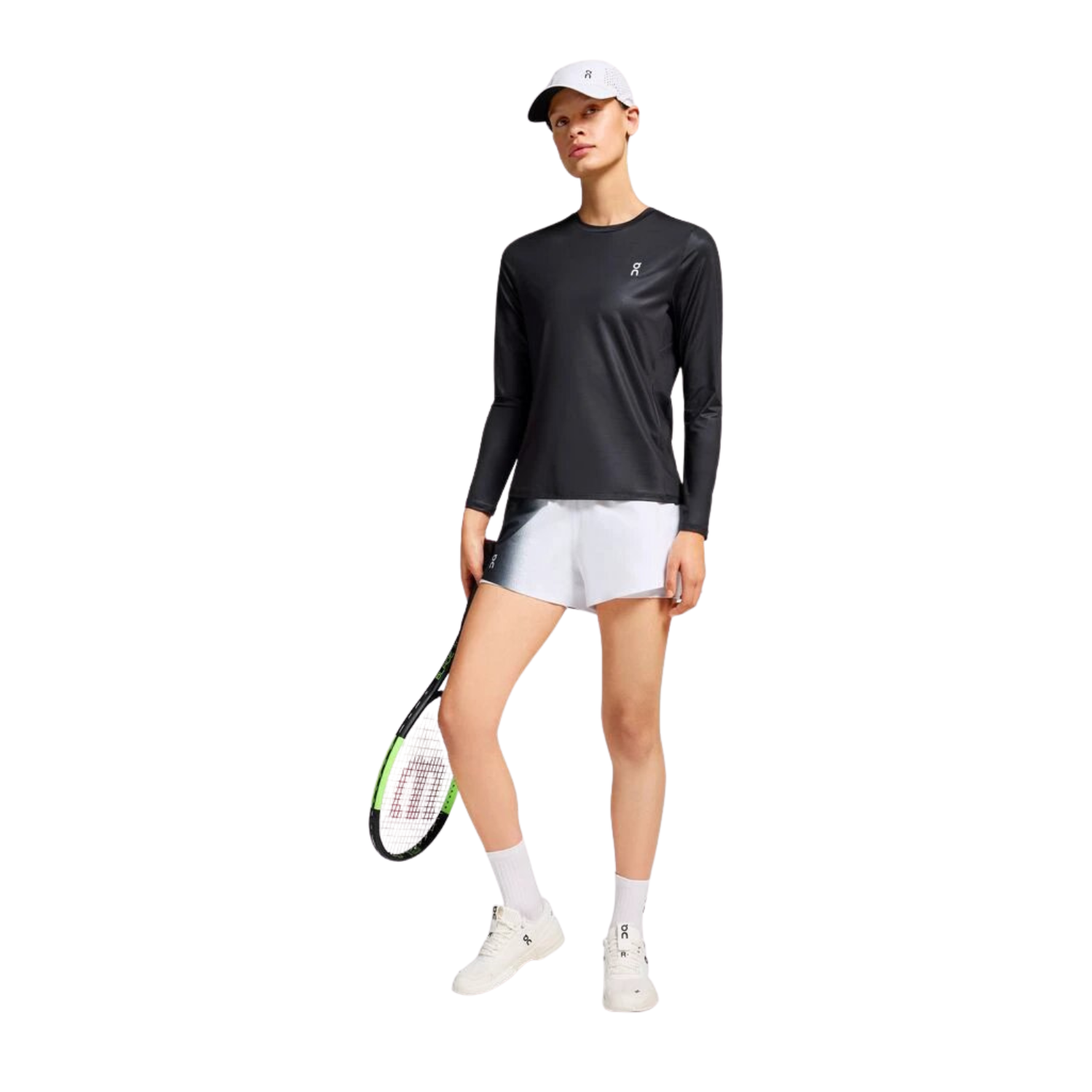 On Court Long-T Women - Black Clothing On Running