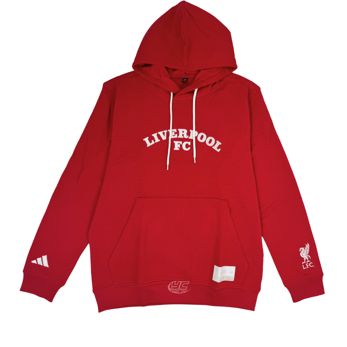 Adidas Liverpool F.C. 25/26 US Hoodie Men - Red Red Clothing Adidas