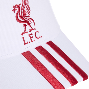 Adidas Liverpool FC Baseball Cap - White/Red (JZ4432) Baseball Cap Adidas