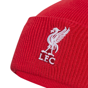 Adidas Liverpool F.C. Woolie Hat - Red/White Accessories Adidas