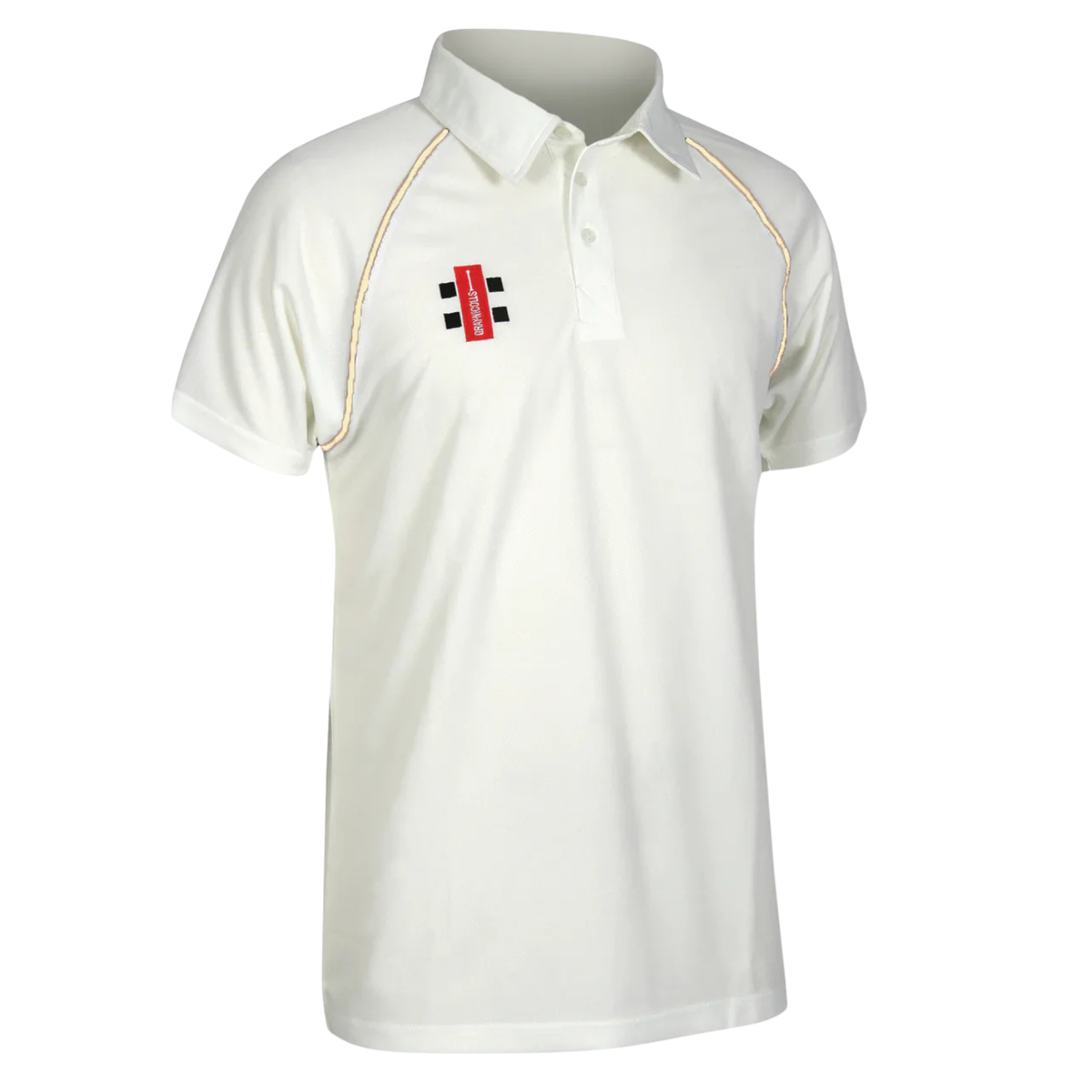 Gray Nicolls Matrix V2 S/S Shirt Junior Ivory Gray Nicolls