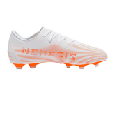 Adidas Nemeziz .4 FxG, White/Black/Orange, front view