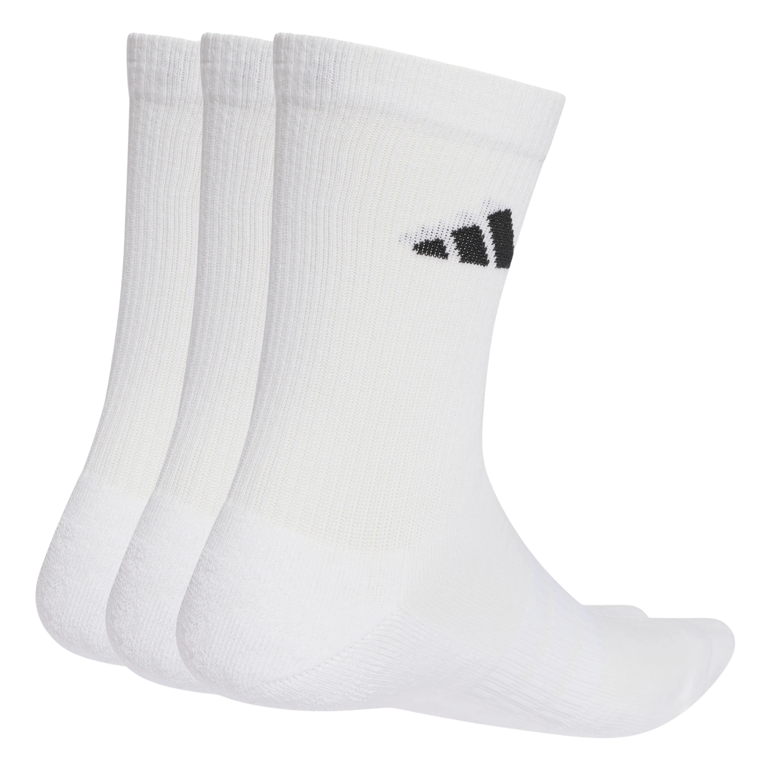 Adidas Cushioned Sportswear Crew 3 Pack Socks Unisex - White Socks Adidas