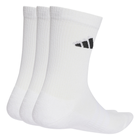 Adidas Cushioned Sportswear Crew 3 Pack Socks Unisex - White Socks Adidas