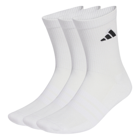 Adidas Cushioned Sportswear Crew 3 Pack Socks Unisex - White White Socks Adidas