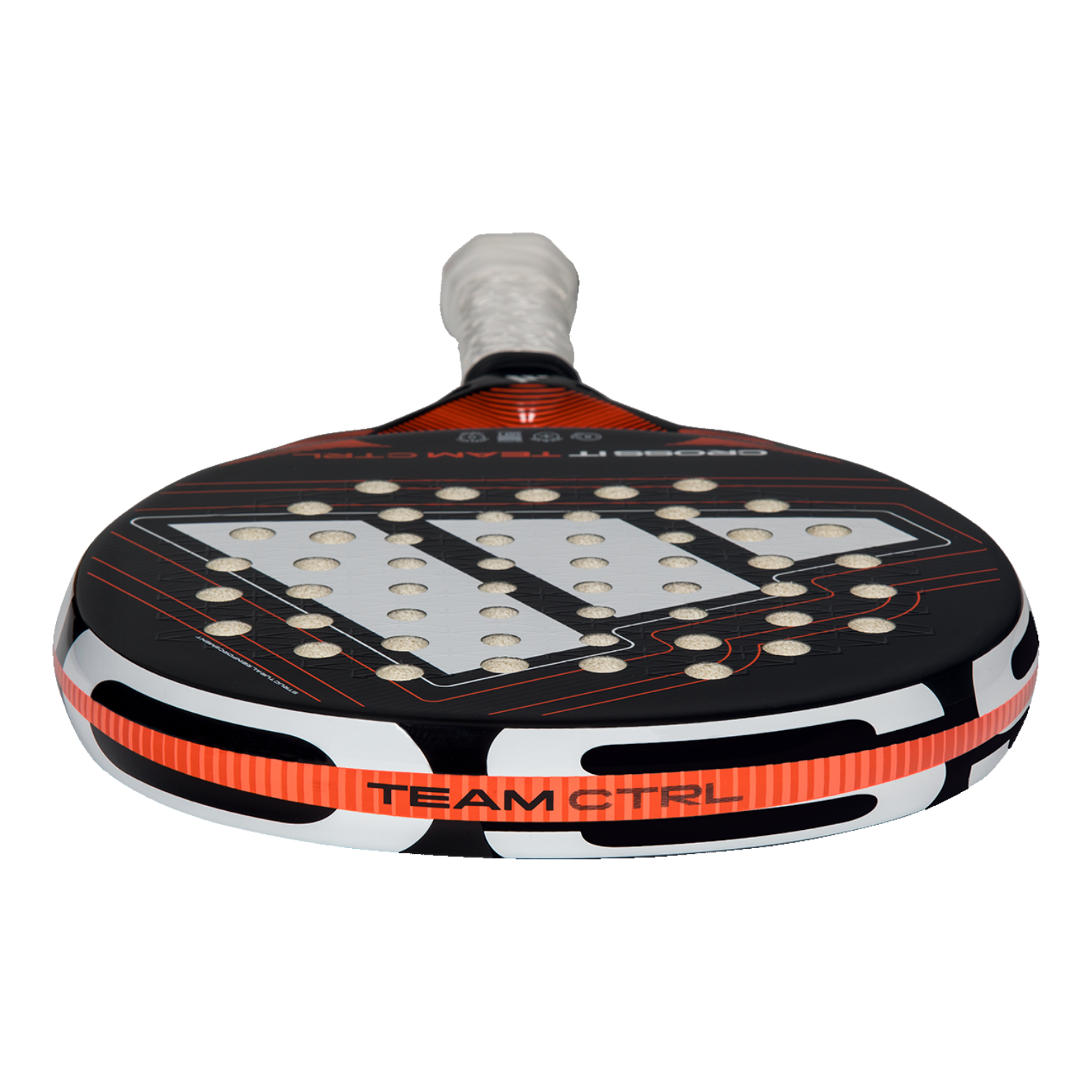 Adidas Cross It Team Ctrl 2026 Padel Racket - Black/White Padel Adidas