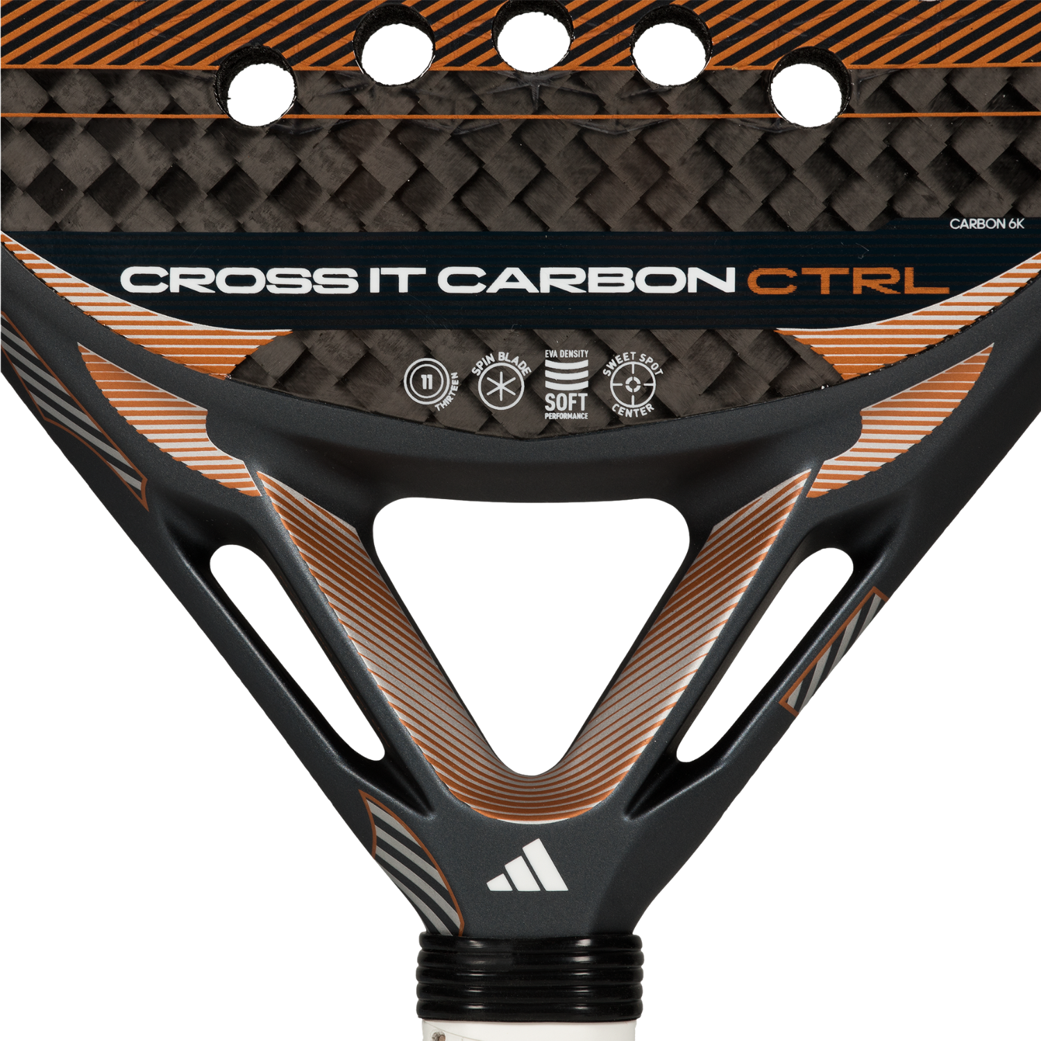 Adidas Cross It Carbon Ctrl 2026 Padel Racket - Blue/Bronze Padel Adidas