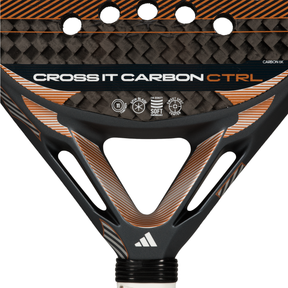 Adidas Cross It Carbon Ctrl 2026 Padel Racket - Blue/Bronze Padel Adidas