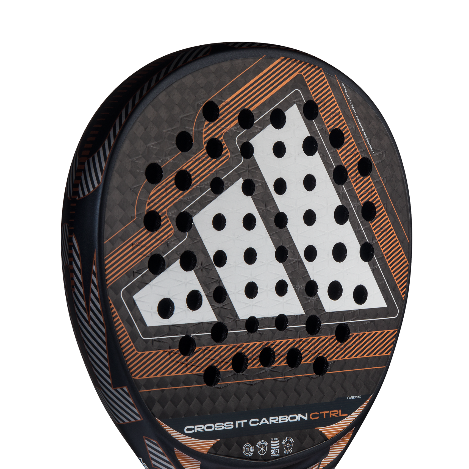 Adidas Cross It Carbon Ctrl 2026 Padel Racket - Blue/Bronze Padel Adidas