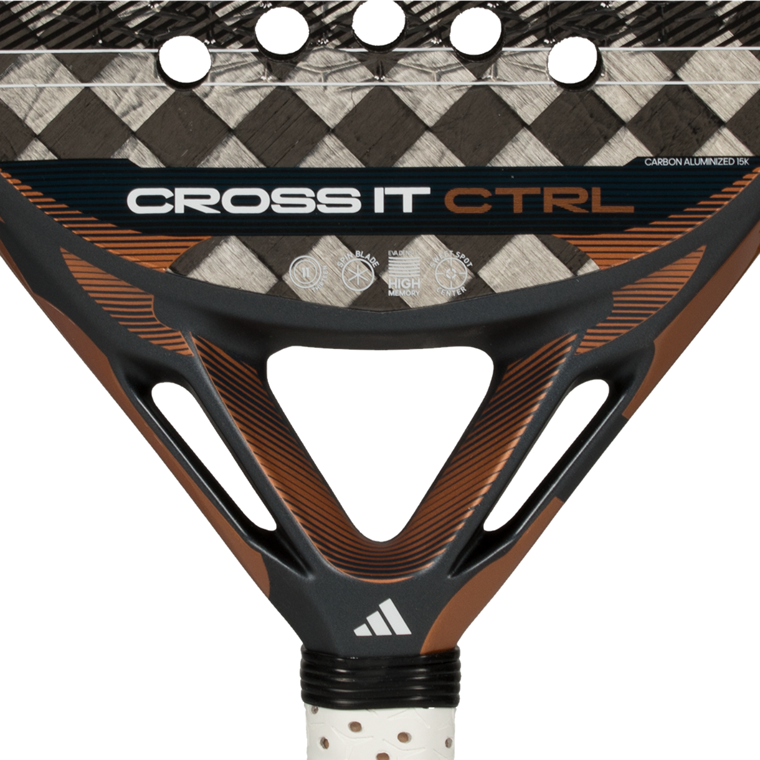 Adidas Cross It Ctrl 2026 Padel Racket - Blue/Bronze Padel Adidas