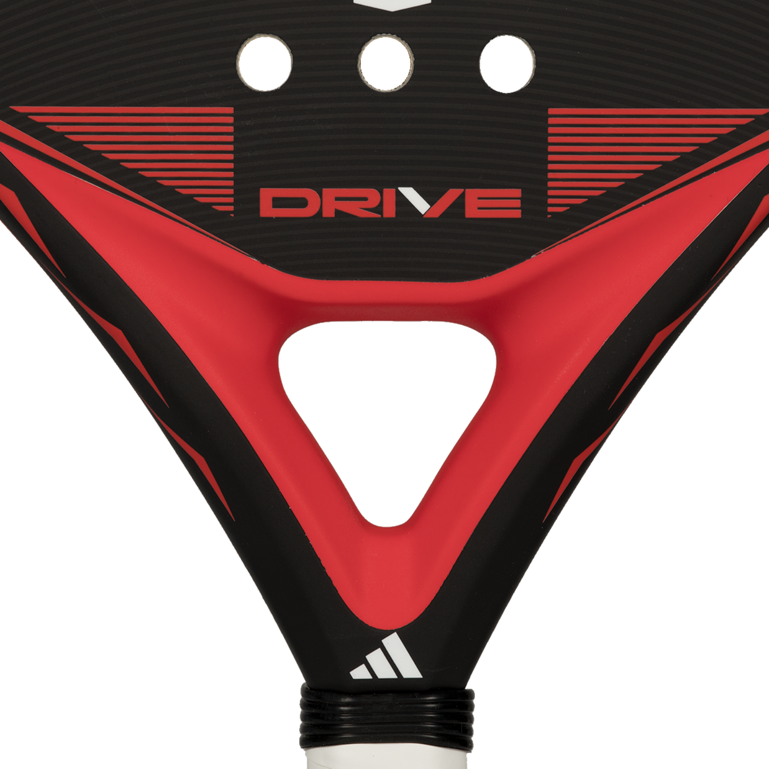 Adidas Drive Black 2026 Padel Racket - Black/Red Padel Adidas