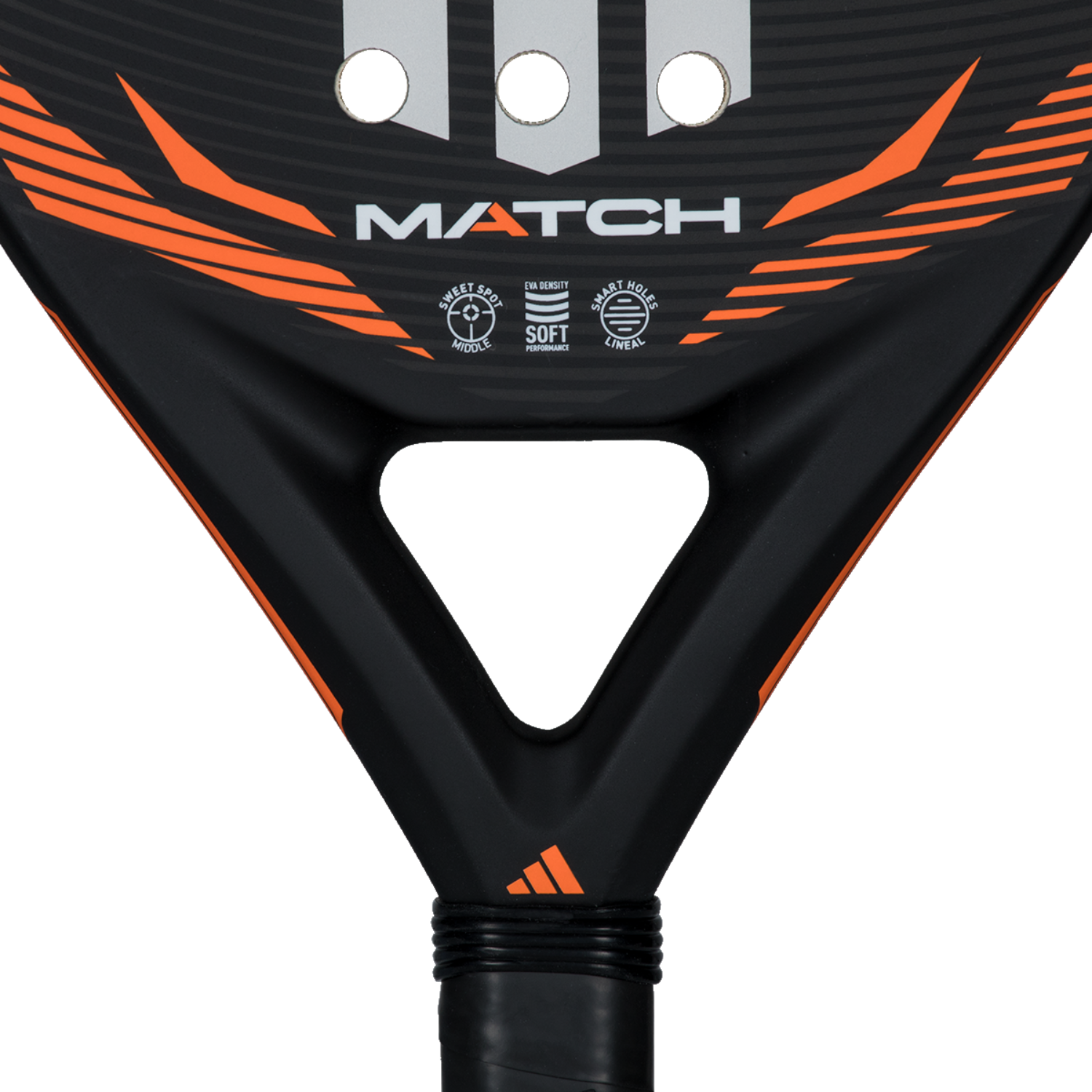 Adidas Match 2026 Padel Racket - Black/Orange Padel Adidas
