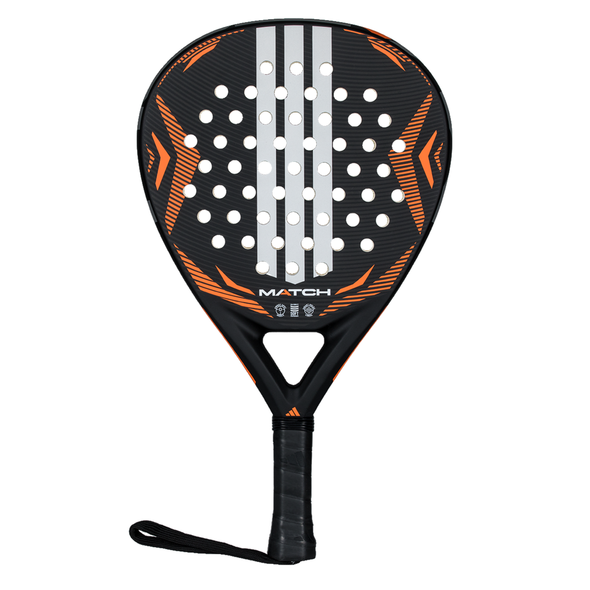 Adidas Match 2026 Padel Racket - Black/Orange Padel Adidas