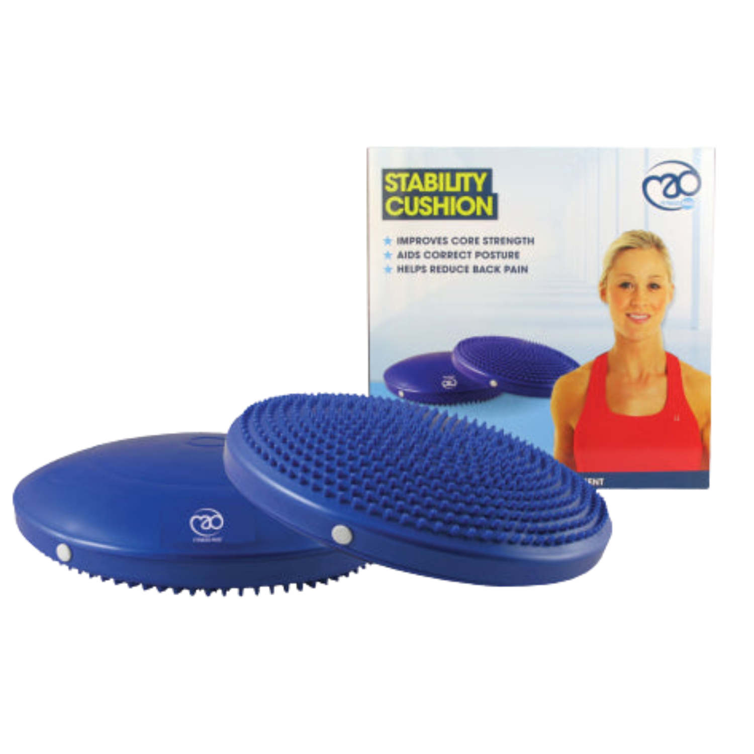 Fitness Mad Stability Cushion - Blue Exercise & Fitness Fitness Mad