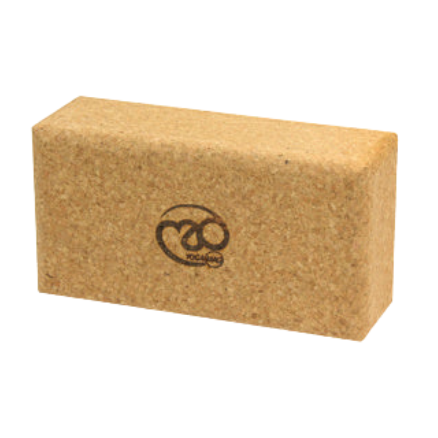 Fitness Mad Cork Yoga Brick - Cork Brown Cork Brown One Size Exercise & Fitness Fitness Mad