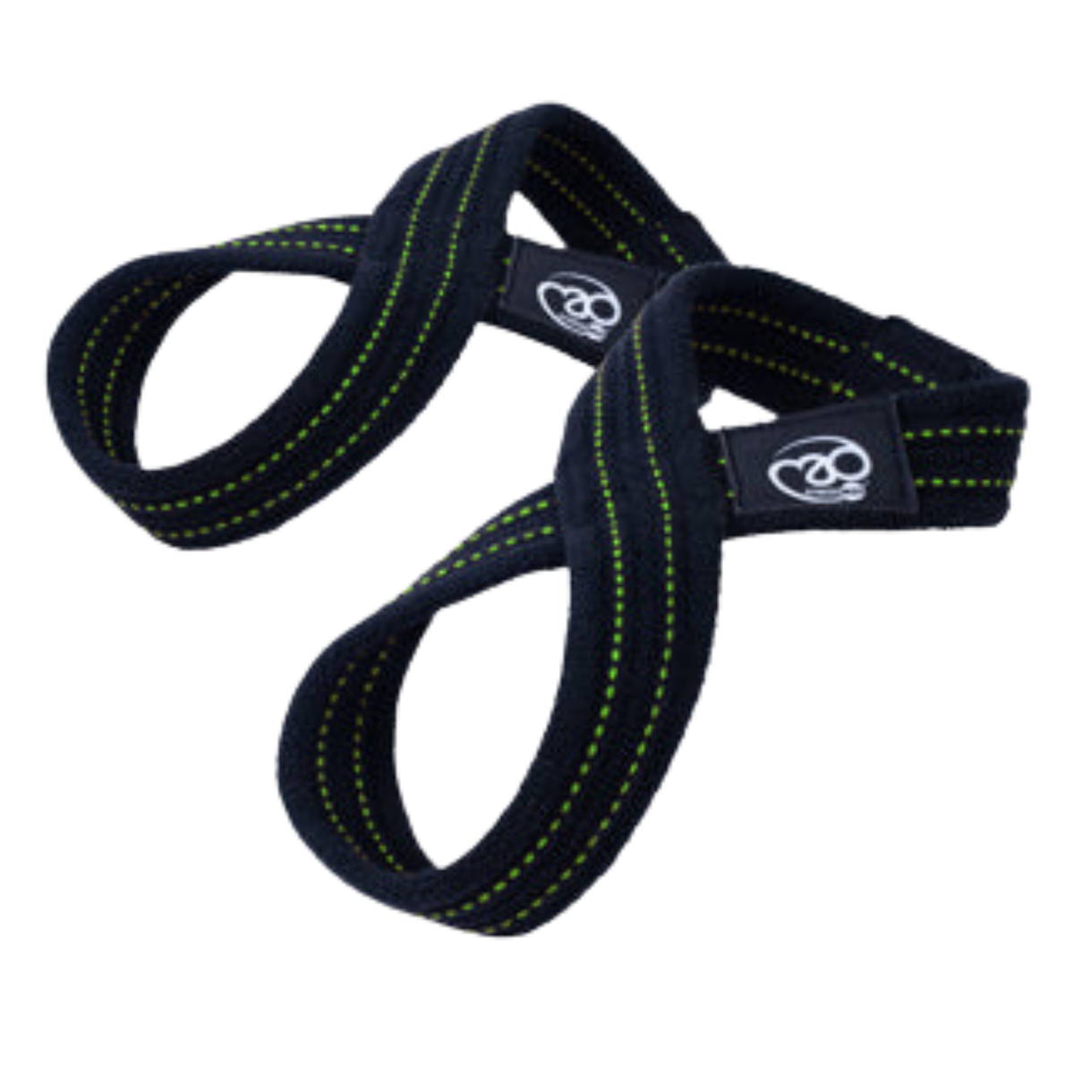 Fitness Mad Figure 8 Lifting Strap (Pair) Black OS Accessories Fitness Mad