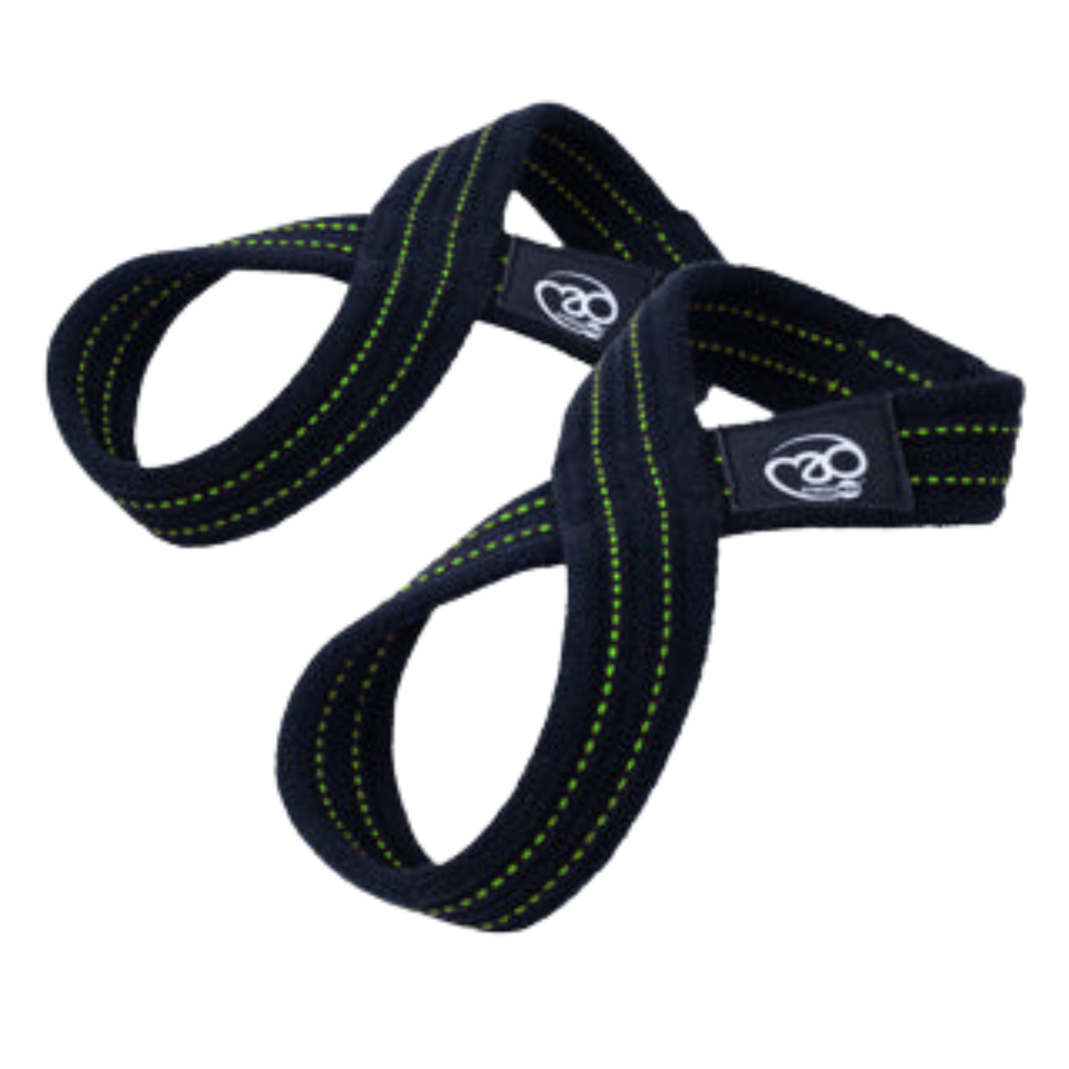 Fitness Mad Figure 8 Lifting Strap (Pair) Black OS Accessories Fitness Mad