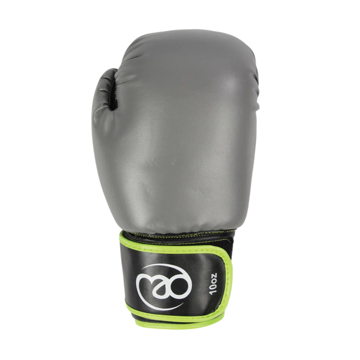 Fitness Mad PVC Sparring Gloves - Green/Grey 10OZ Clearance Fitness Mad