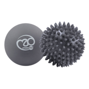 Fitness Mad Trigger Point & Spikey Massage Ball Set of 2 Grey OS Accessories Fitness Mad