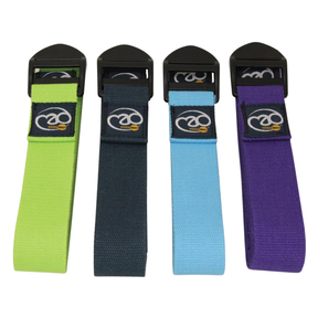FItness Mad Standard Yoga Belt 2M - Silver Graphite Accessories Fitness Mad