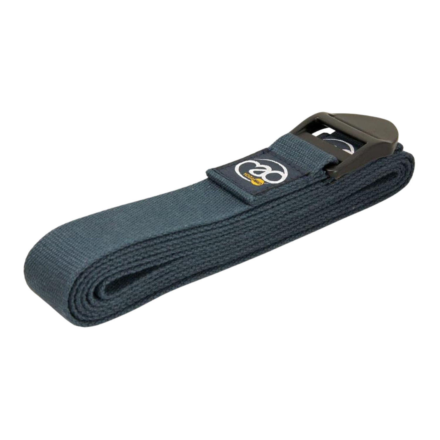 FItness Mad Standard Yoga Belt 2M - Silver Graphite Silver Graphite One Size Accessories Fitness Mad
