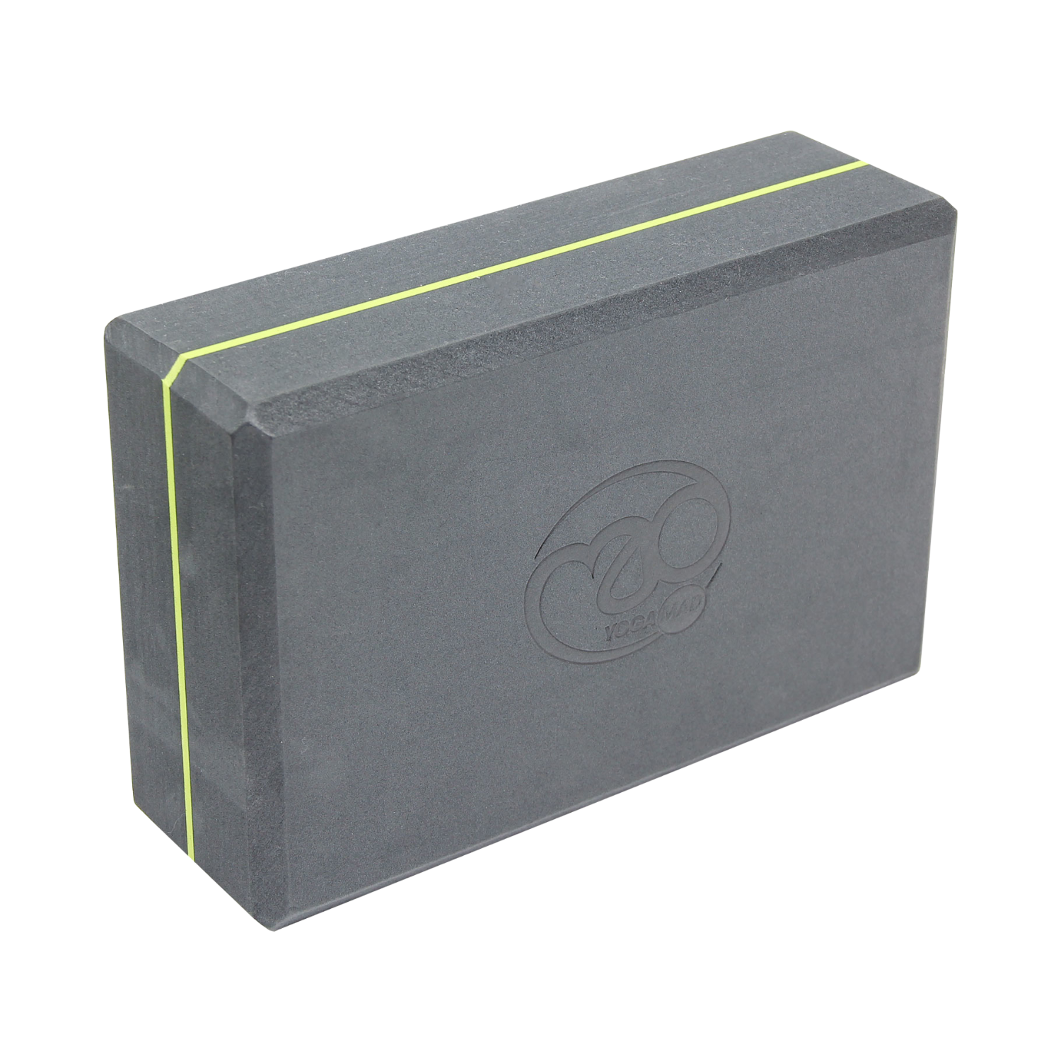 Fitness Mad Yoga Block – Grey Grey 23 cm (L) x 15 cm (W) x 7.6 cm (H) Accessories Fitness Mad