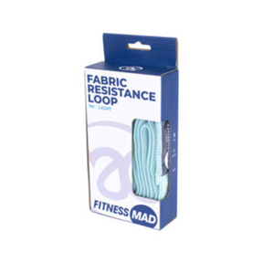 Fitness Mad Fabric Resistance Loop Light - Turquoise by Fitness Mad