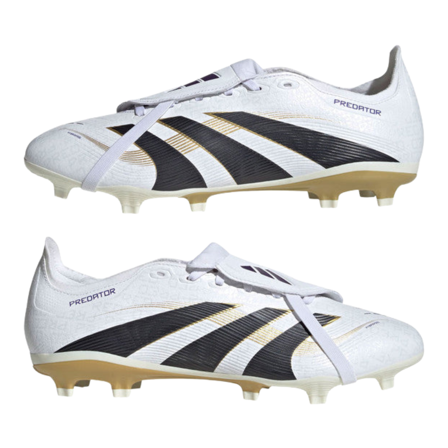 Adidas Predator League FT FG/MG Football Boots Men - White/Gold Football Boots Adidas