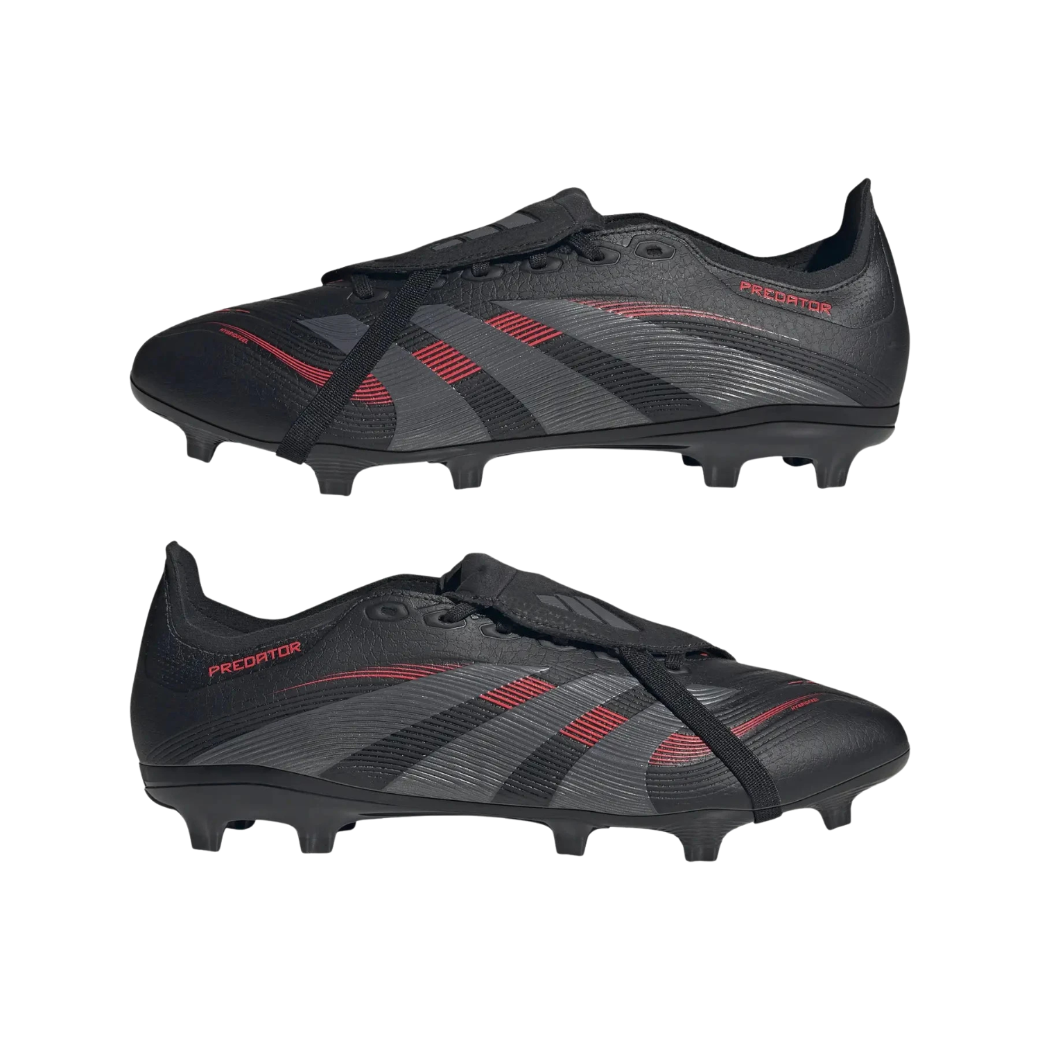 Adidas Predator League FT FG/MG Football Boots - Core Black/Red Football Boots adidas