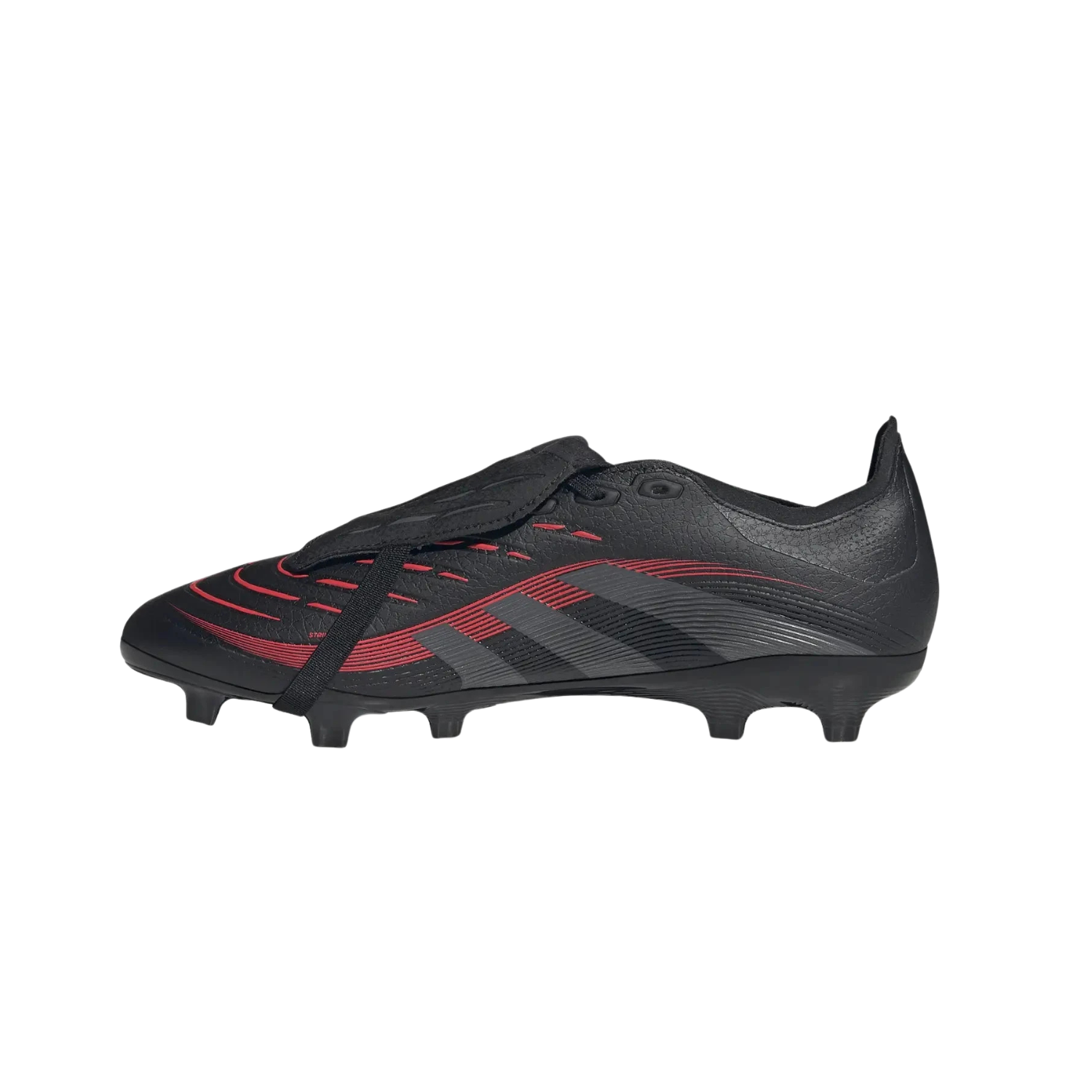 Adidas Predator League FT FG/MG Football Boots - Core Black/Red Football Boots adidas