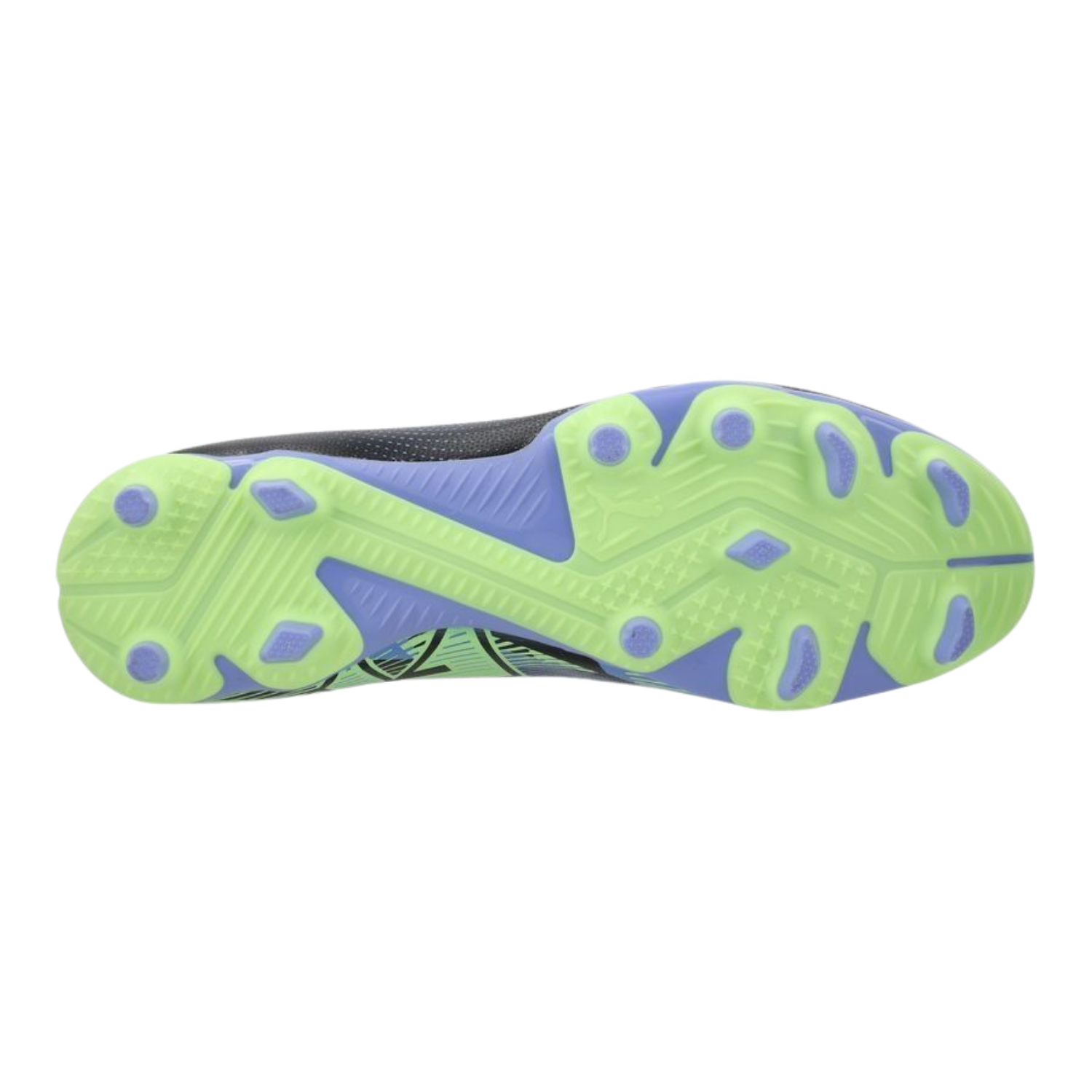 Puma Future 7 Play FG/AG Football Boots Unisex - Gray Skies/Elektro Purple/Fizzy Apple/Puma White Football Boots Puma