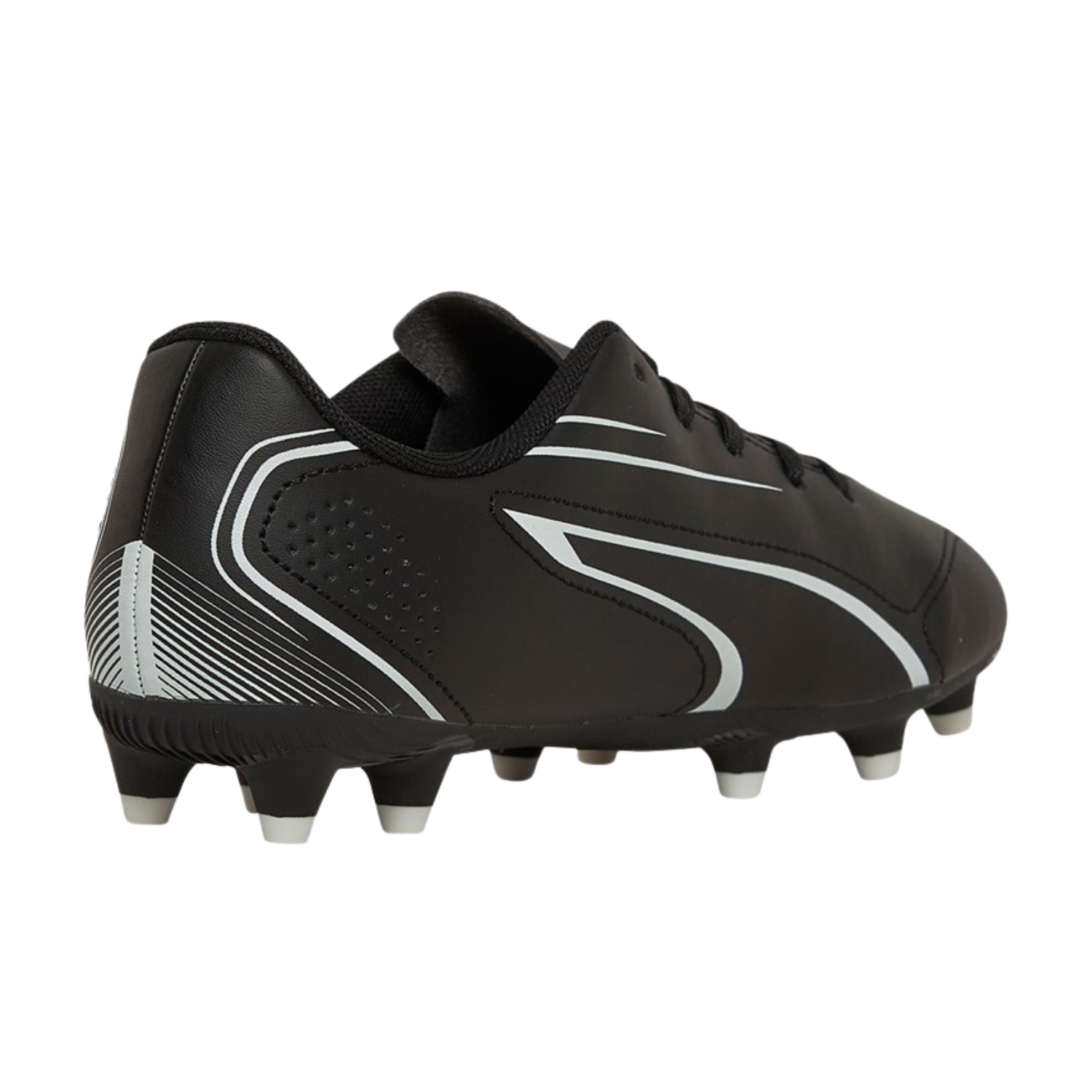 Puma Victoria FG/AG Football Boots Junior - Puma Black/ White 10748601 Football Boots Puma