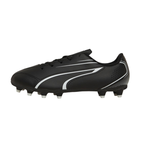 Puma Victoria FG/AG Football Boots Unisex - Puma Black/ White 10748301 PUMA BLACK PUMA WHITE Football Boots Puma