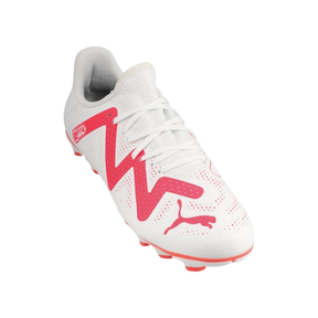 Puma Future Play FG/AG Football Boots Junior - Puma White/Fire Orchid (10738801) Football Boots Puma