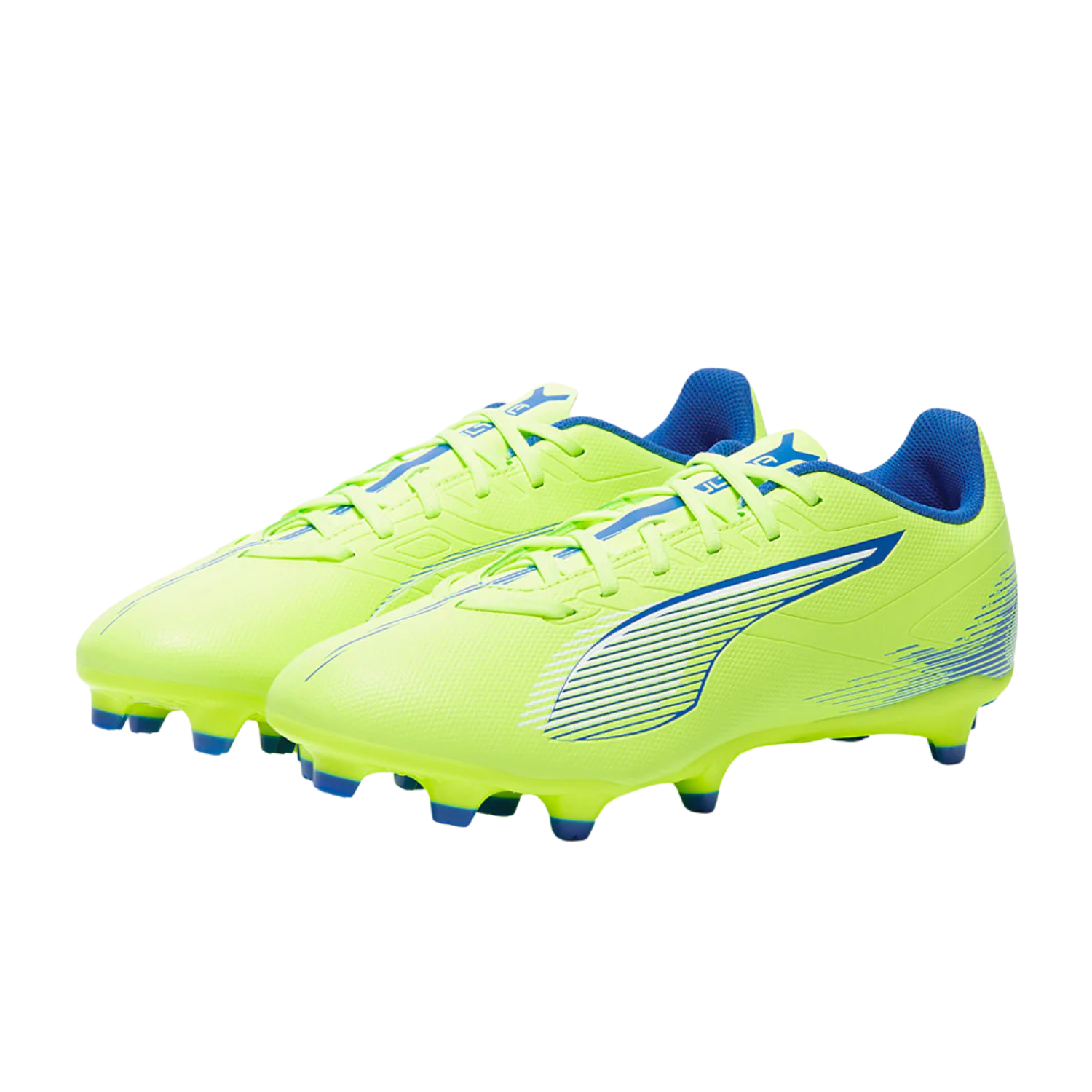 Puma Ultra 5 Play FG/AG Football Boots Unisex - Fizzy Apple/ Puma White/ Bluemazing 107689-03 Football Boots Puma