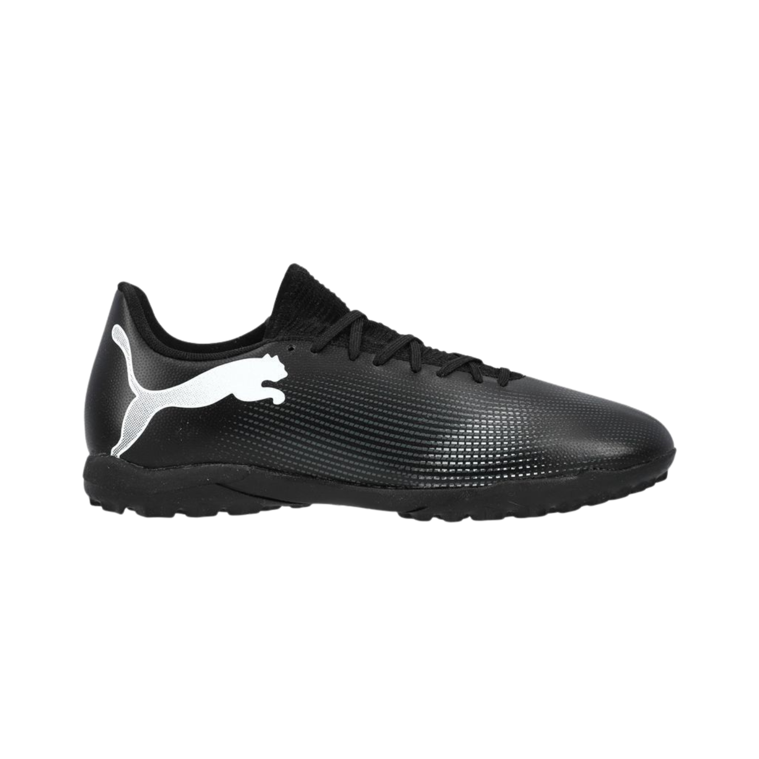 Puma Future 7 Play TT Football Shoe Unisex - Puma Black/White 107726 shoes Puma