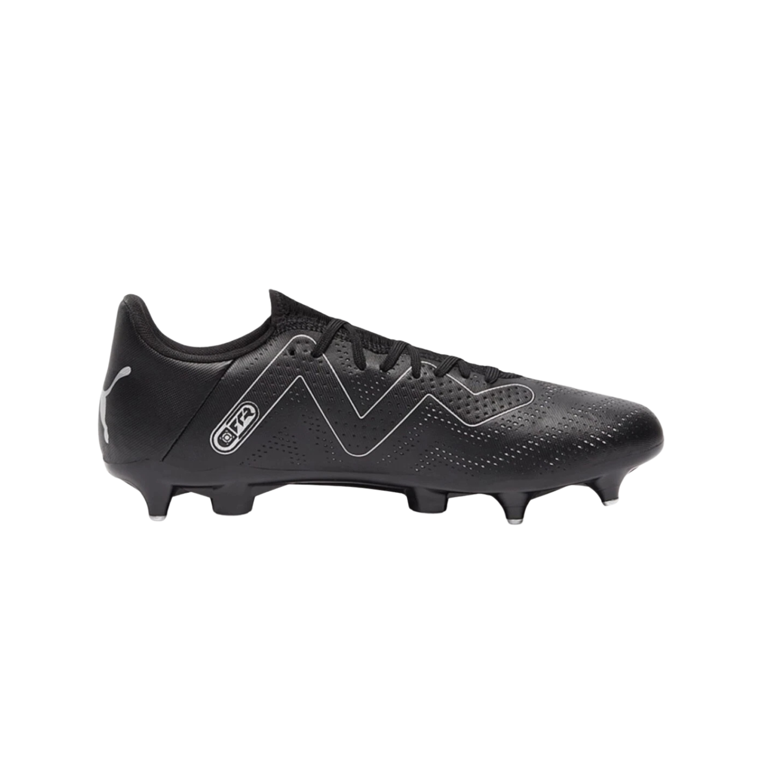 Puma Future Play MxSG Football Boots Unisex - Black/Silver Football Boots Puma