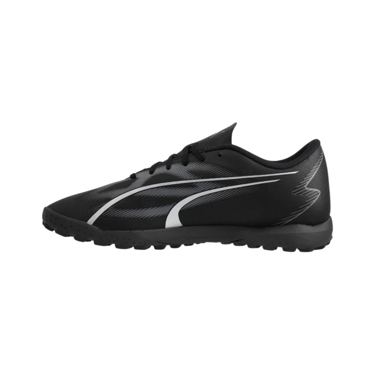 Puma Ultra Play TT Turf Football Shoes Unisex - Puma Black/Asphalt (107528-02) Puma Black Asphalt Football Boots Puma