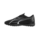 Puma Ultra Play TT Turf Football Shoes Unisex, Puma Black/Asphalt, front view