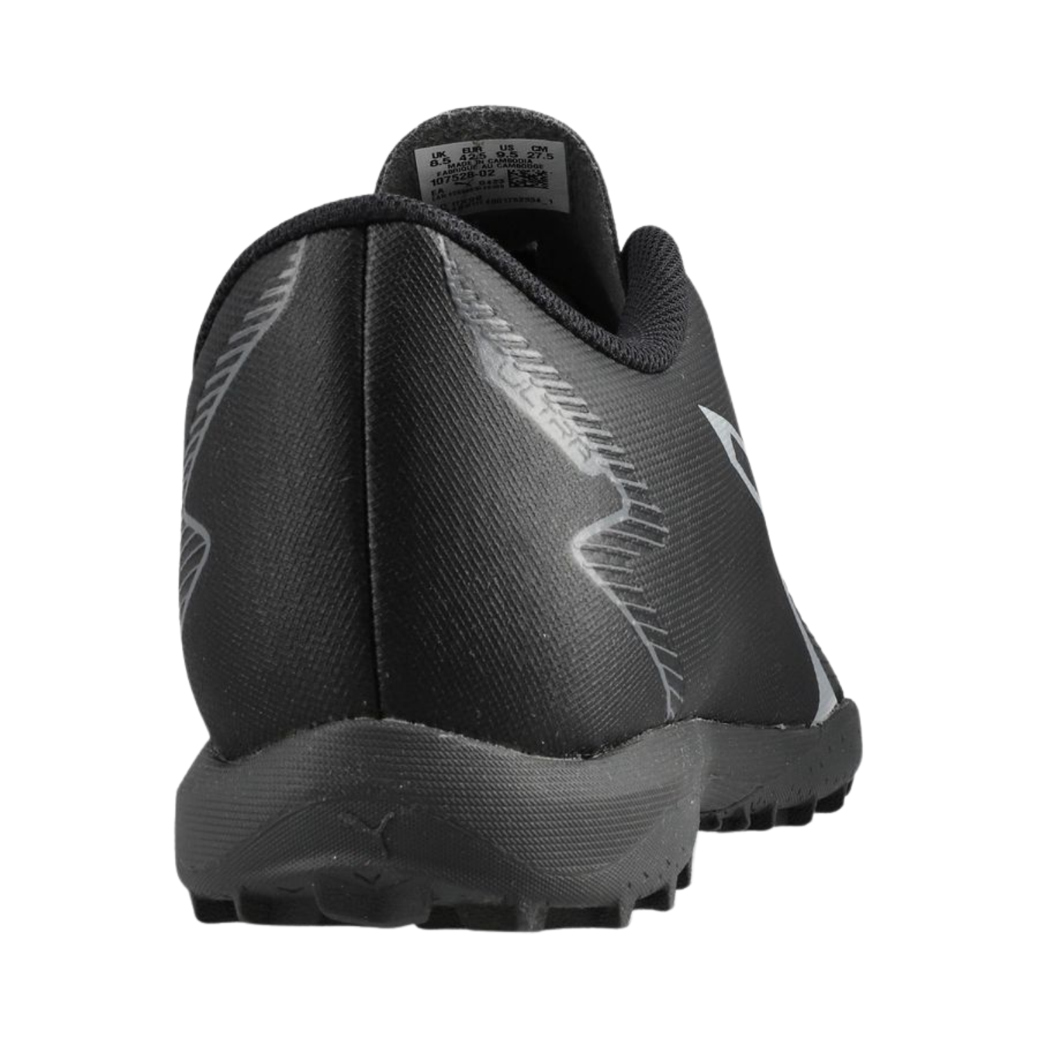 Puma Ultra Play TT Turf Football Shoes Unisex - Puma Black/Asphalt (107528-02) Football Boots Puma