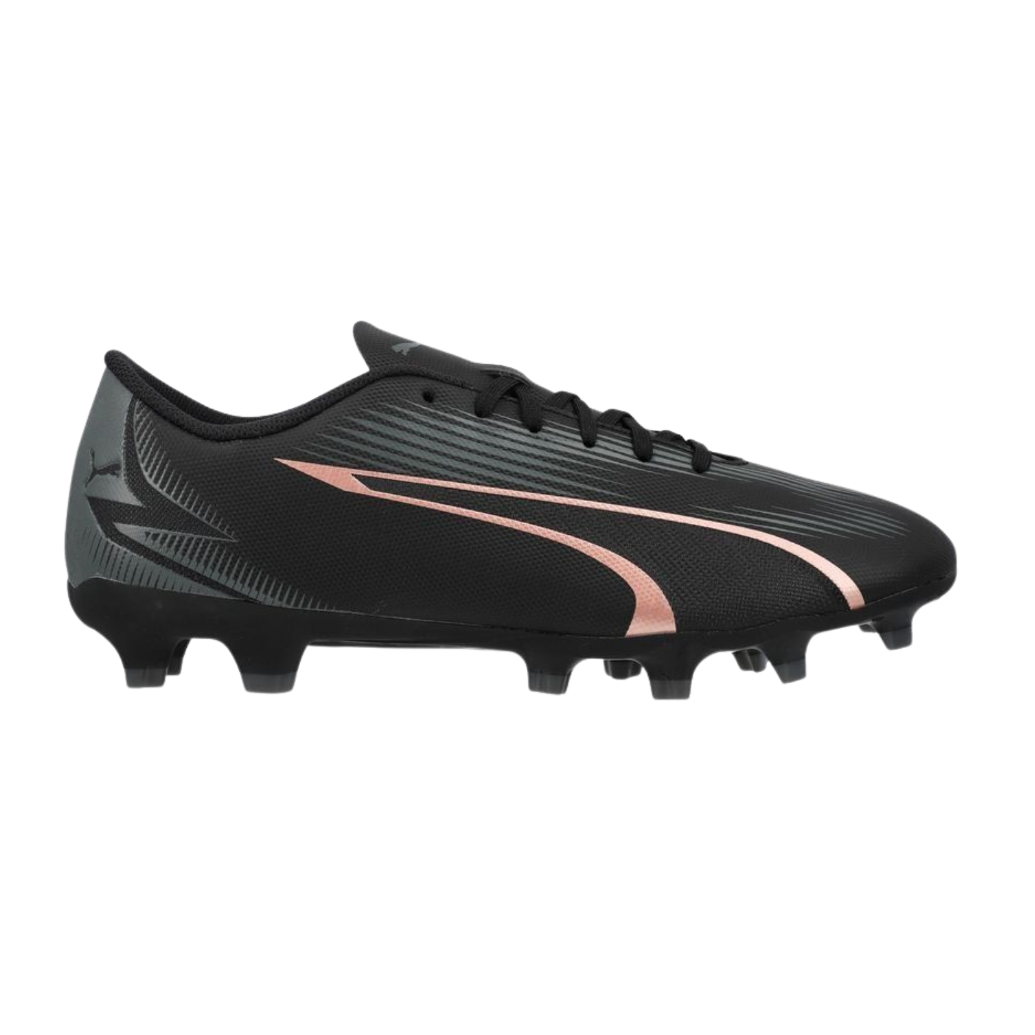 Puma Ultra Play FG/AG Football Boots Unisex - Puma Black/ Copper Rose Football Boots Puma