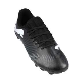 Puma Future 7 Play FG/AG Football Boots Junior - Puma Black/ White 107734 Football Boots Puma