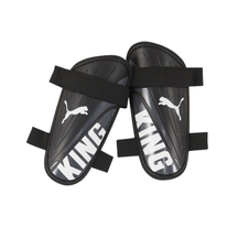 Puma King Strap Shin Guards Unisex - Puma Black/ White 030935-01 PUMA BLACK PUMA WHITE Accessories Puma