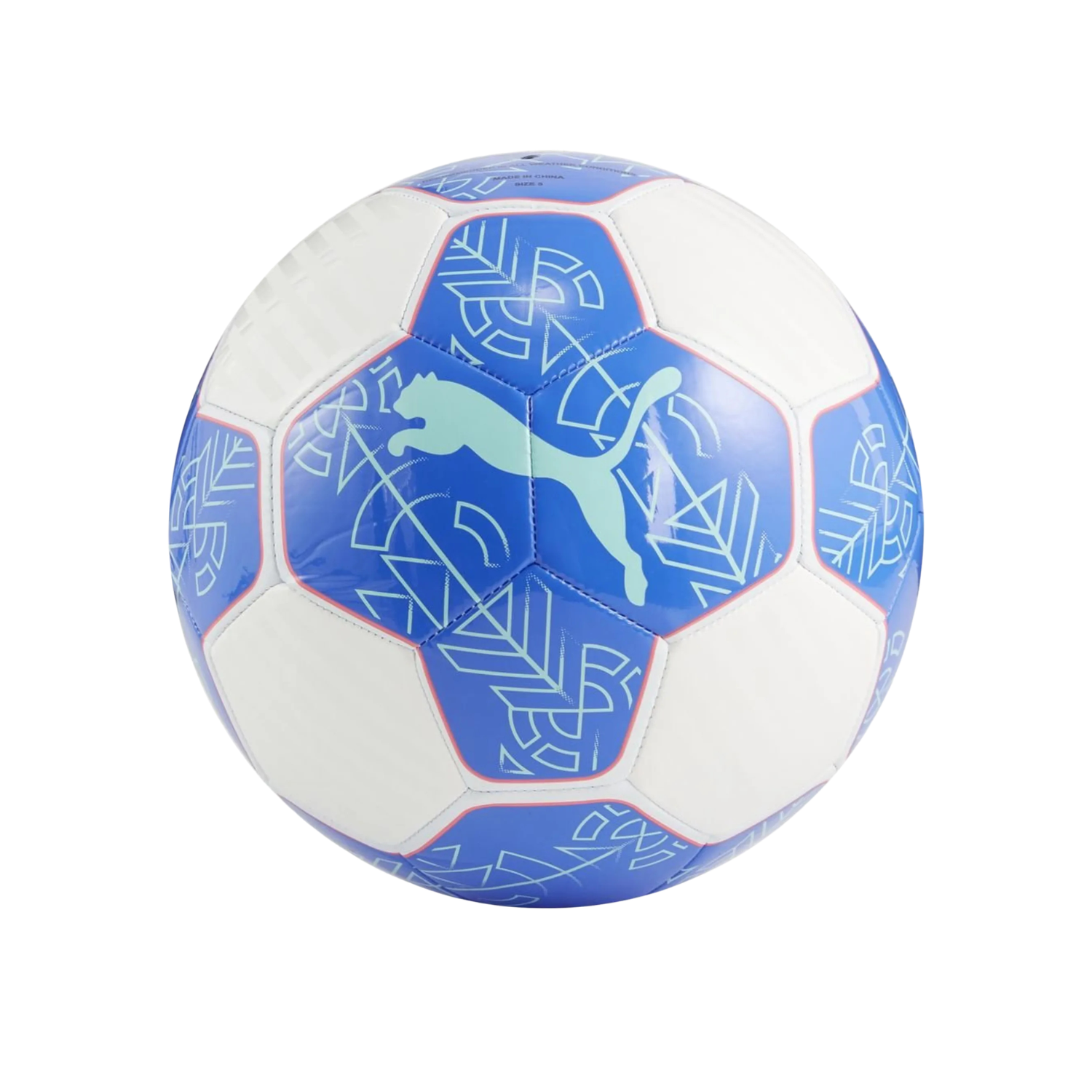 Puma Prestige Football - Puma White/ Bluemazing 083992 PUMA WHITE-BLUEMAZING Accessories Puma
