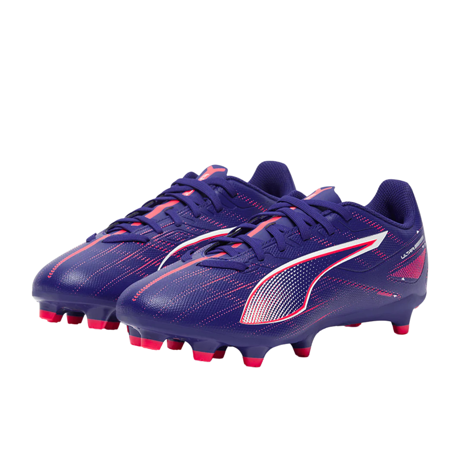 Puma Ultra 5 Play FG/AG Football Boots Unisex - Lapis Lazuli/ Puma White/ Sunset Glow 107689 Football Boots Puma