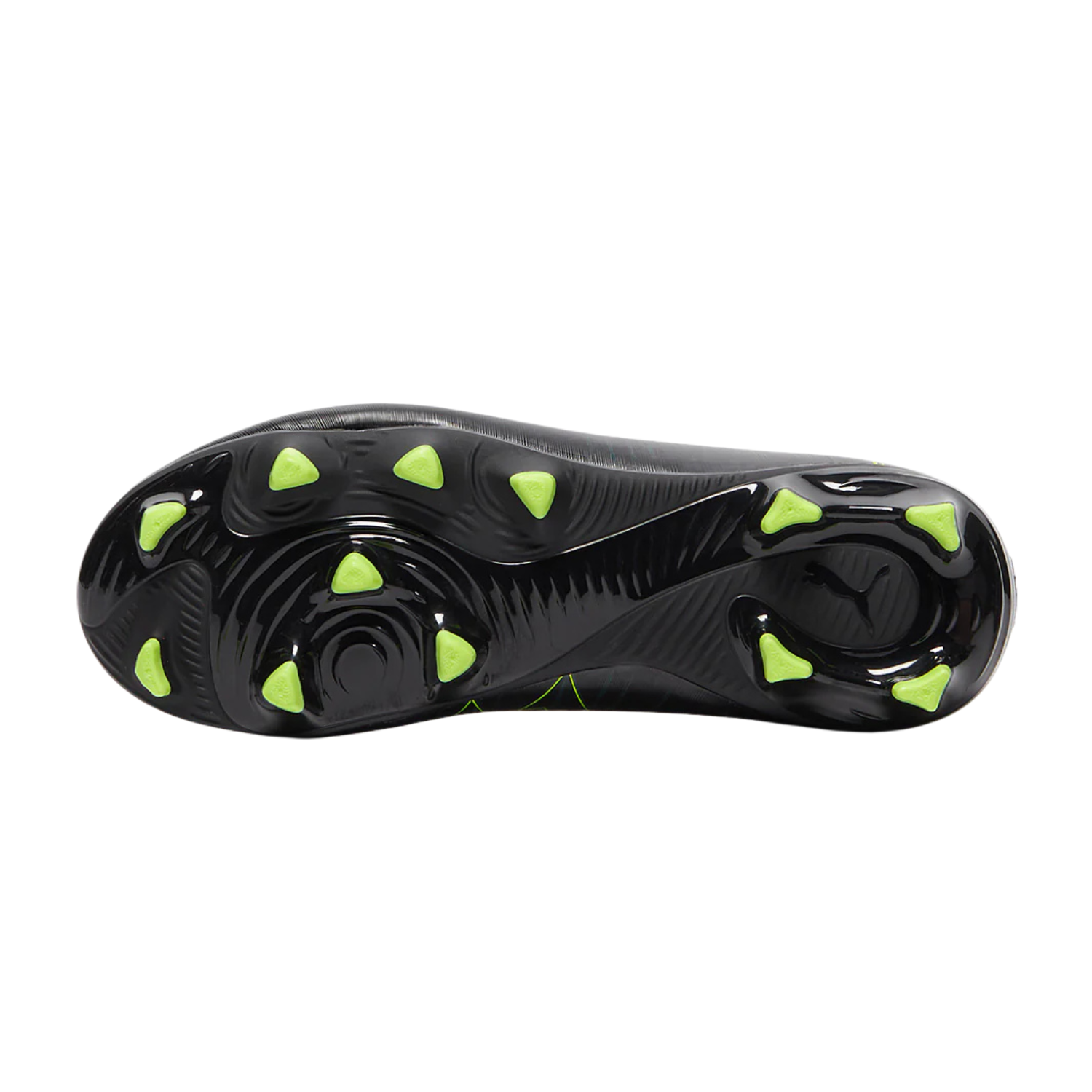 Puma Future 8 Play FG/AG Football Boots Unisex - Puma Black/Fizzy Light/Green Terrain 10862202 Football Boots Puma